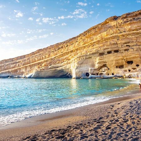 Afrathias Beachhouse - Cretan Hideaway Kalamaki  Eksteriør billede